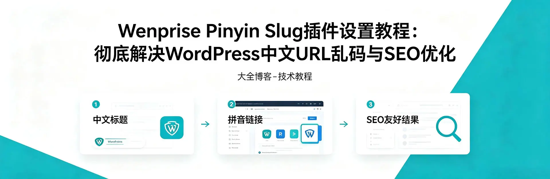 Wenprise Pinyin Slug插件设置教程：彻底解决WordPress中文URL乱码与SEO优化